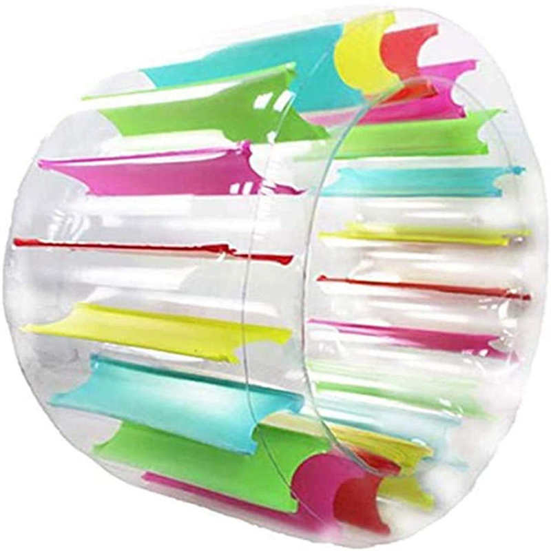 Производители пользовательских надувных роликовых шаров PVC надувная вода прокатки мяч ползание шариковых игрушек