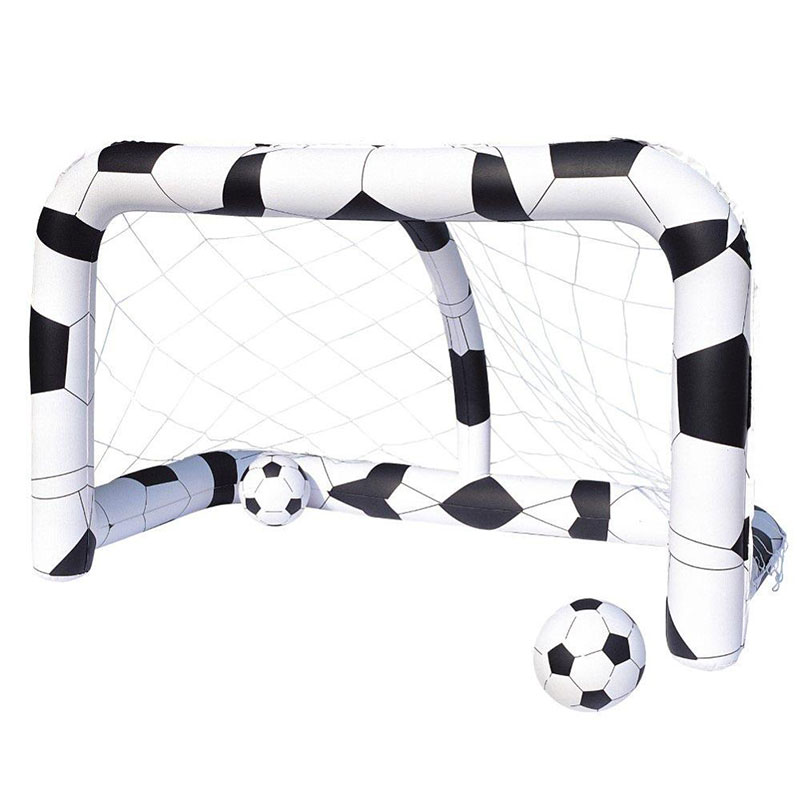 OEM ODM надувные футбольные цели с игрушками для мяча, Summer Plaging Water Sports Game
